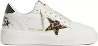 Golden Goose Ball Star Leopard Pony Star Black Laminated Heel Tab (W)