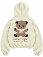 Bear Hoodie Marshmallow