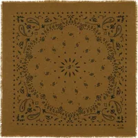 Cashmere Bandana Hachiko Bronze