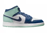 Nike Air Jordan 1 Mid Mystic Navy Mint Foam (GS)