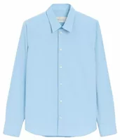 Cotton Tailor Embroidered Ami De Coeur Shirt Cashmere Blue