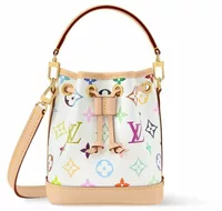 Louis Vuitton x Takashi Murakami Nano Noe Multicolor White