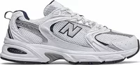 White Silver Navy