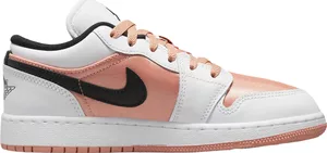 Nike Air Jordan 1 Low White Light Madder Root (GS)