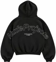 Beast Zip-Up Hoodie Black
