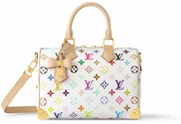 Louis Vuitton x Takashi Murakami Speedy Bandouliere 25 White Multicolored