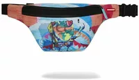 Sprayground Painted Spongebob Savvy Crossbody Multicolor