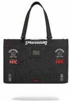 Sprayground Streetfighter Tortuga Tote Grey