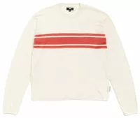 Stussy Lightweight Striped Sweater Bone