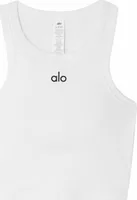 Alo Yoga Aspire Tank White Black