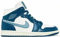Nike Air Jordan 1 Mid French Blue (W)