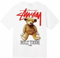 Stüssy Built Tough Tee White