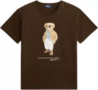 Polo Ralph Lauren Polo Bear Cotton Jersey T-Shirt Dark Brown