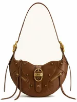 Crushed Shoulder Bag Brown