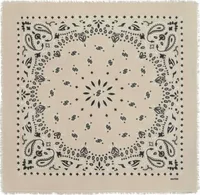 Cashmere Bandana Hachiko Organic White