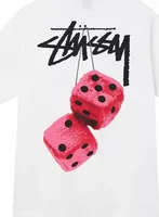 Stüssy Fuzzy Dice Tee White