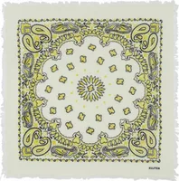 Cashmere Bandana Hachiko Bico Yellow Black