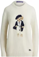 Pre-Spring Polo Bear Cashmere Jumper Lux Cream