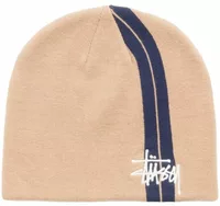 Stussy Double Stripe Skullcap Khaki