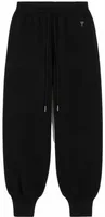 Ami Paris Wool Track Pants Black