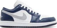 Nike Air Jordan 1 Low Wolf Grey Midnight Navy