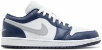 Nike Air Jordan 1 Low Wolf Grey Midnight Navy