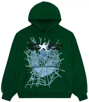 Sp5der Web Hoodie Hunter Green