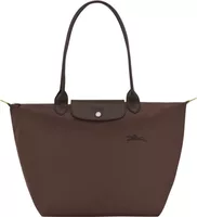 Longchamp Le Pliage Green Large Tote Bag Mocha