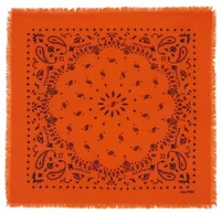 Kujten Small Cashmere Bandana Hachi Sunset
