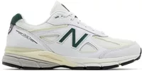 New Balance 990v4 MiUSA White Green