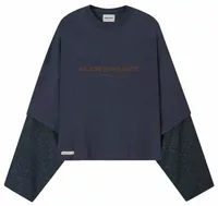 Nude Project Sport Long-Sleeve Tee Navy
