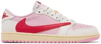 Nike Air Jordan 1 Retro Low OG SP Travis Scott Sail Tropical Pink