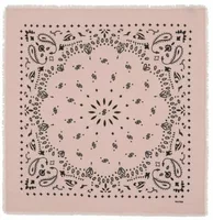 Cashmere Bandana Hachiko Pastel Pink
