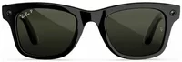 Ray-Ban Meta Wayfarer Gen 3 AI Smart Glasses Polarized Green Lens Shiny Black