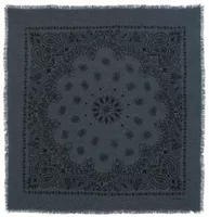 Kujten Large Bandana Hachiko Bico Black Anthracite