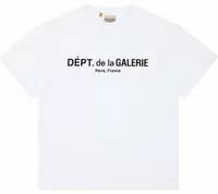 French Logo Lux Tee Clean White