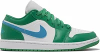 Nike Air Jordan 1 Low Lucky Green Aquatone (W)