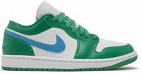 Nike Air Jordan 1 Low Lucky Green Aquatone (W)