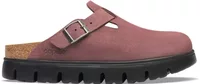 Birkenstock Boston Chunky Suede Pepper
