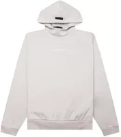 Fear of God Essentials Hoodie Silver Cloud