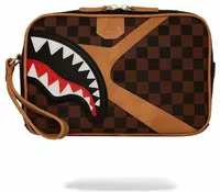Sprayground Hennyville Toiletry Brick Brown