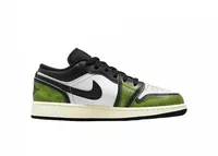 Nike Air Jordan 1 Low White Black Green (GS)