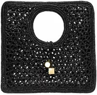Jacquemus Le Petit Carré Spiaggia Black