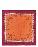 Extra Large Bandana Effy Square Dye Fuschia