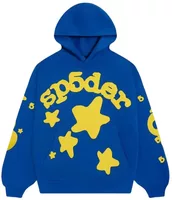 Sp5der Beluga Hoodie Blue