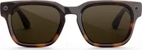 Fury AI Smart Glasses Green Lens Mahogany