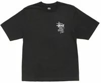 Stussy High Rollers Tee Faded Black