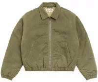 Stussy NYCO Collared Work Jacket Green