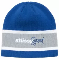 Stussy Sport Stripe Skullcap Royal