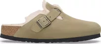 Birkenstock Boston Shearling Suede Taupe